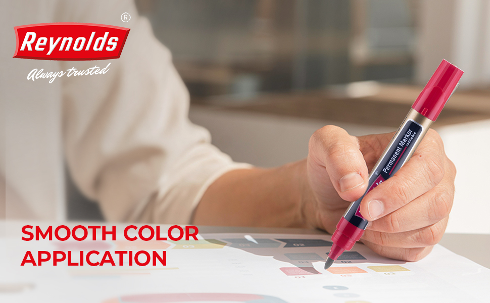 Reynolds Permanent Marker Pens Amazon.in Office Products