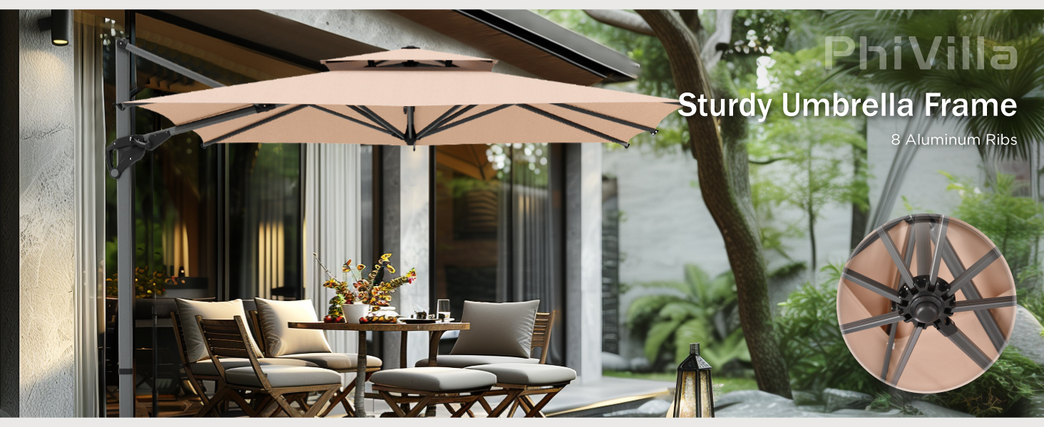 sturdy outdoor umbrella