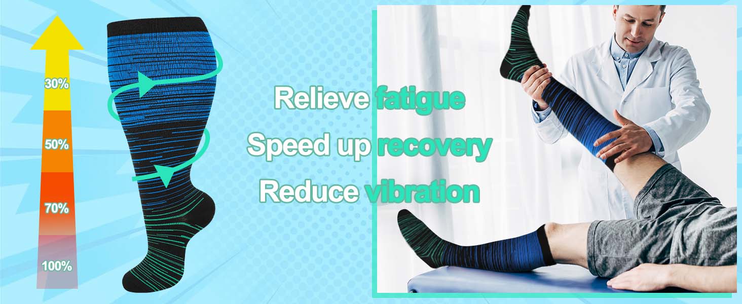 Plus Size Compression Socks for Women