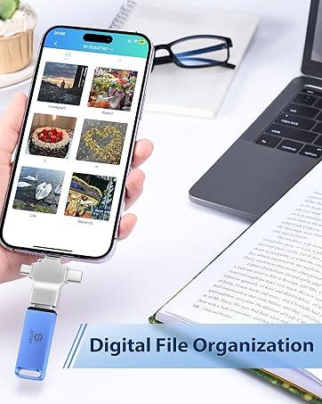 photo backup stick iphone backup flash drive android photo vault PC photo finder stick pictures