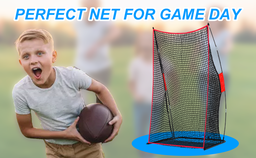 ANDGOAL Football Kicking Punting Net Football Kicking