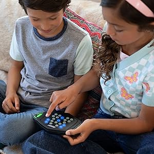 Kids playing head to head with Brainbolt Genius