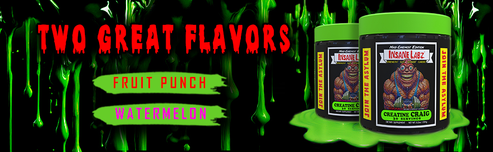 Creatine Craig Flavors