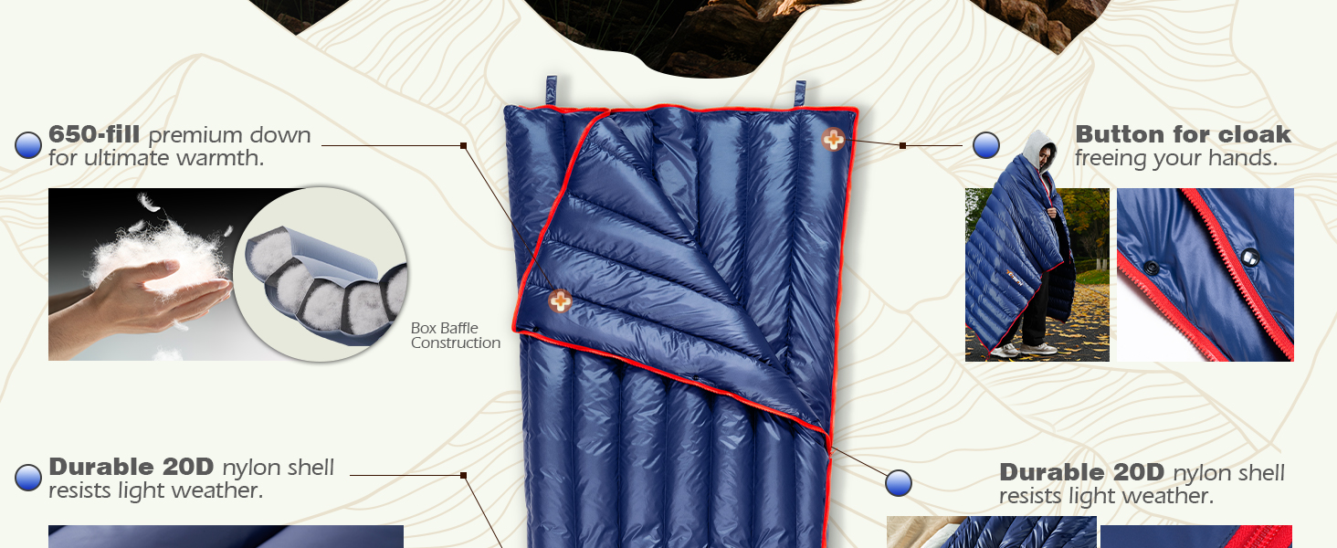 Ultralight Down Sleeping Bag