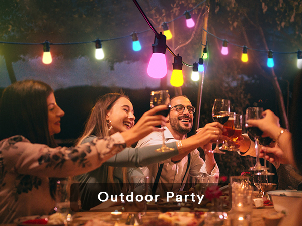 outdoor paty light