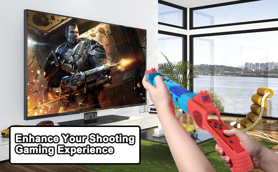 Switch Shooting Controller for Nintendo JoyCon Hunting