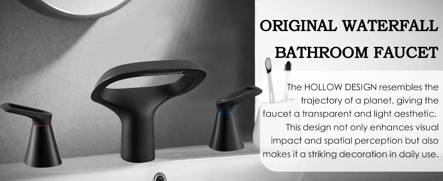 original waterfall bathroom faucet