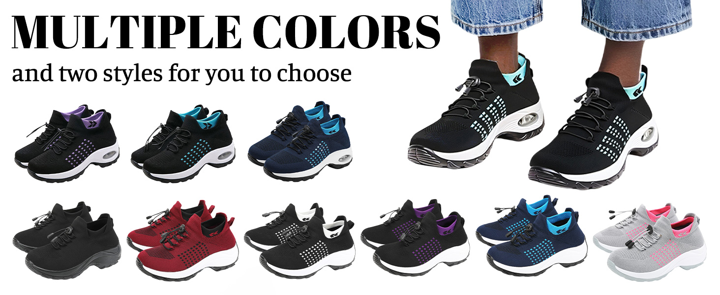 comfortwear shoes for women, streach orthopedic sneakers, breathable ortho shoes for plantar