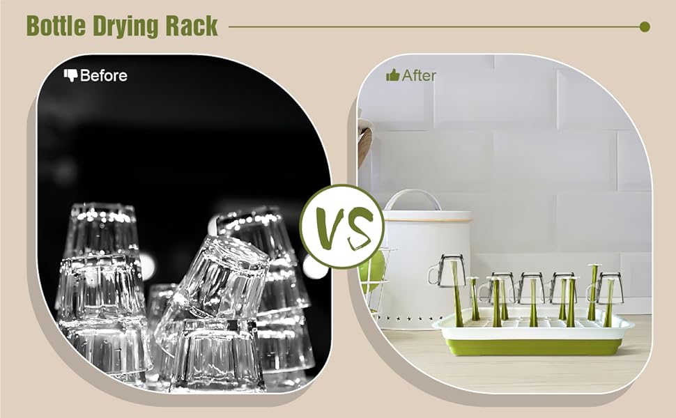 bottle drying rack
