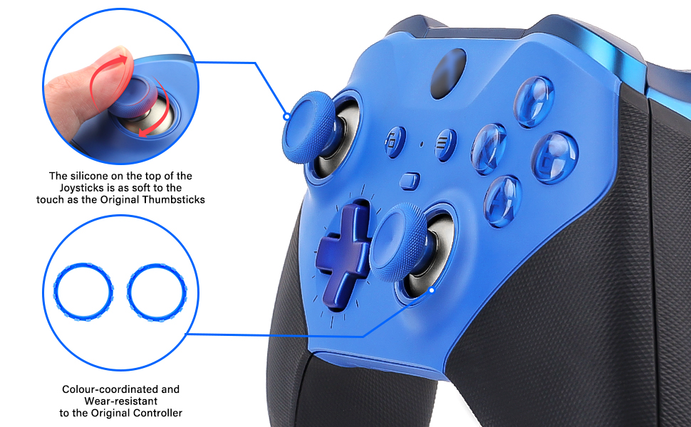 inRobert Replacement Thumbsticks for Xbox One Elite Series 2 Controller