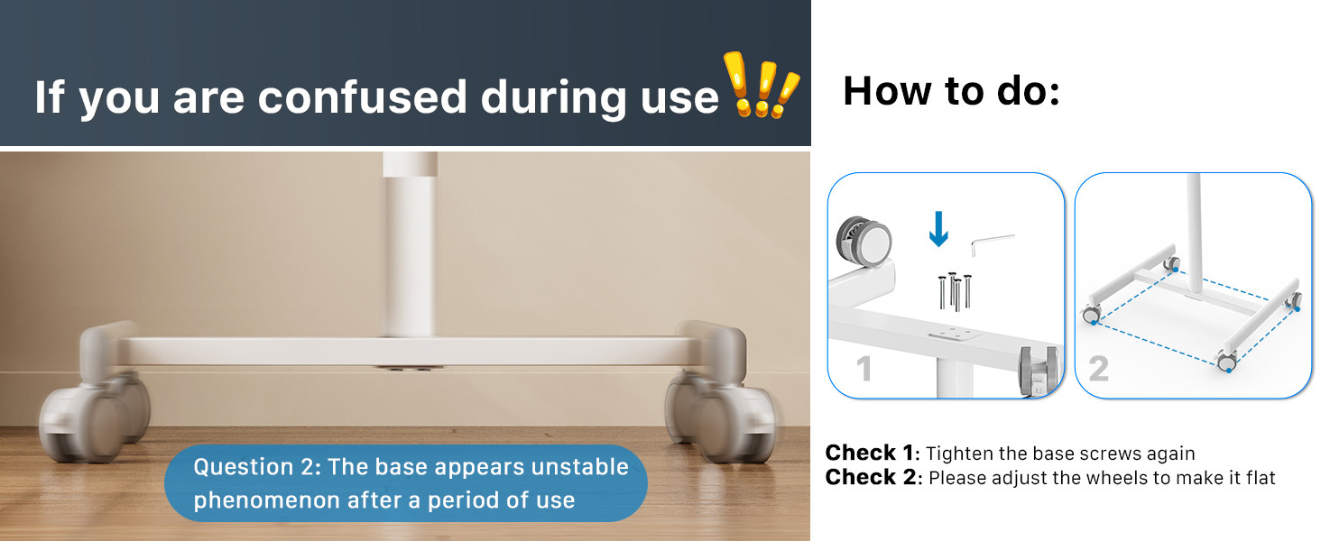 mobile sit stand desk