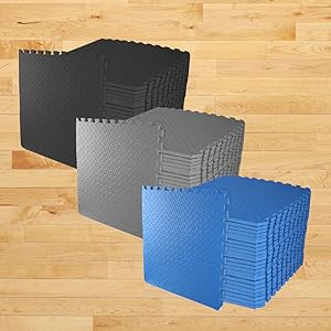 Amazon.com: Signature Fitness Puzzle Exercise Mat with EVA