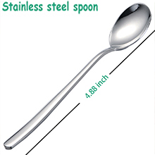Stainless steel spoon