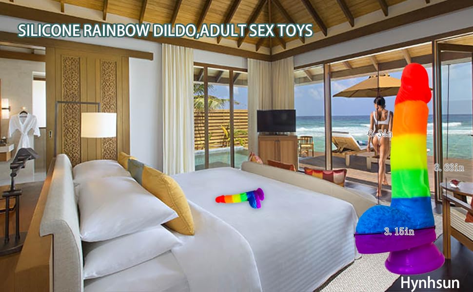 anal toy inch strap toys lubricant realistic silicone adult suction women thick men huge male  big