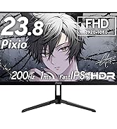 Amazon.co.jp: Pixio PX248 Prime ゲーミングモニター 23.8