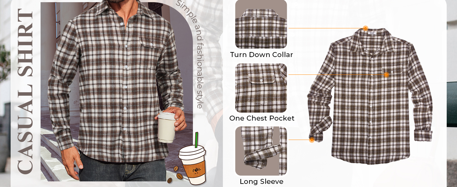 mens plaid shirt