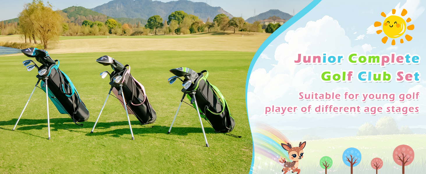Junior Complete Golf Club Set