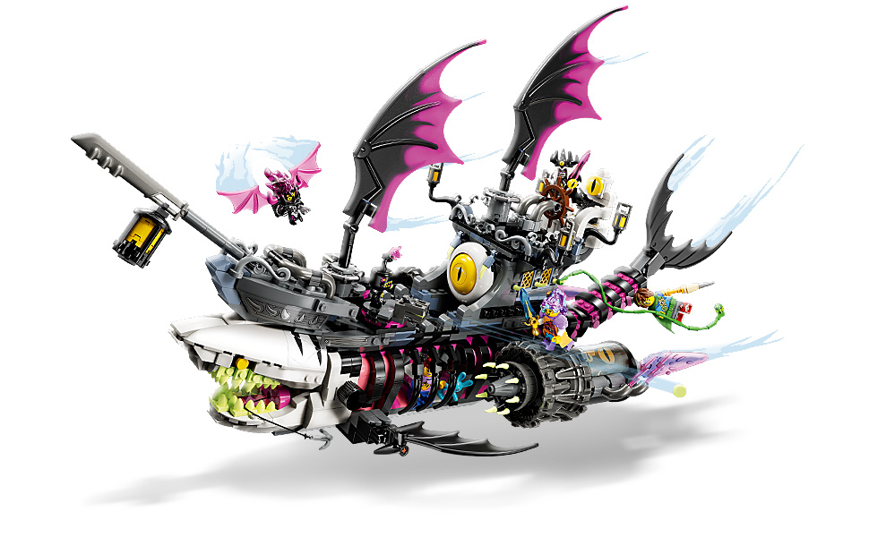 LEGO DREAMZzz Koszmarny Rekinokręt, Zabawka z Rekinem i