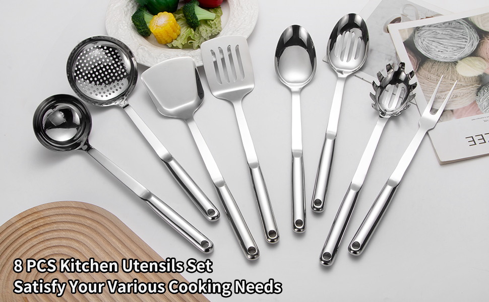 8PCS Kitchen Utensils Set