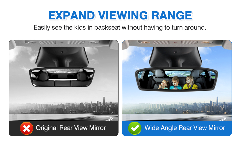 Shademax Rear View Mirror for Tesla Model Y Accessories