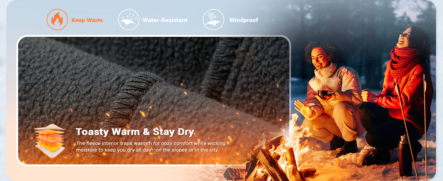 fleece lined pants women