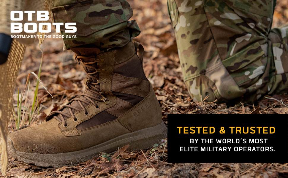 OTB Boots Bootmakers to the Good Guys - Military Boots Combat Boots Tactical Boots