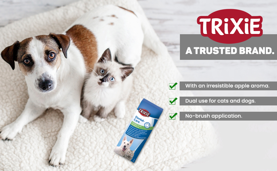 Trixie Apple Flavoured Water Additive Dental Care Liquid for Dogs and Cats