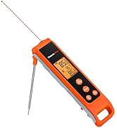 ThermoPro TP420 2-in-1 Instant Read Thermometer for Cooking, Infrared Thermometer Cooking Thermom...