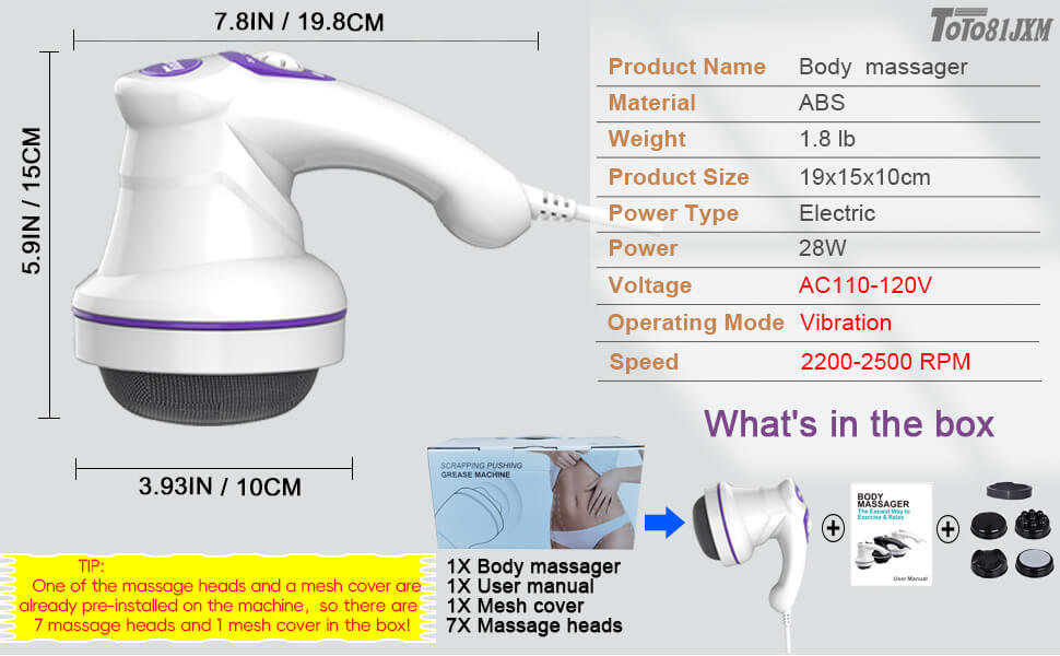 lipo massager after surgery & lipo roller lymphatic massager