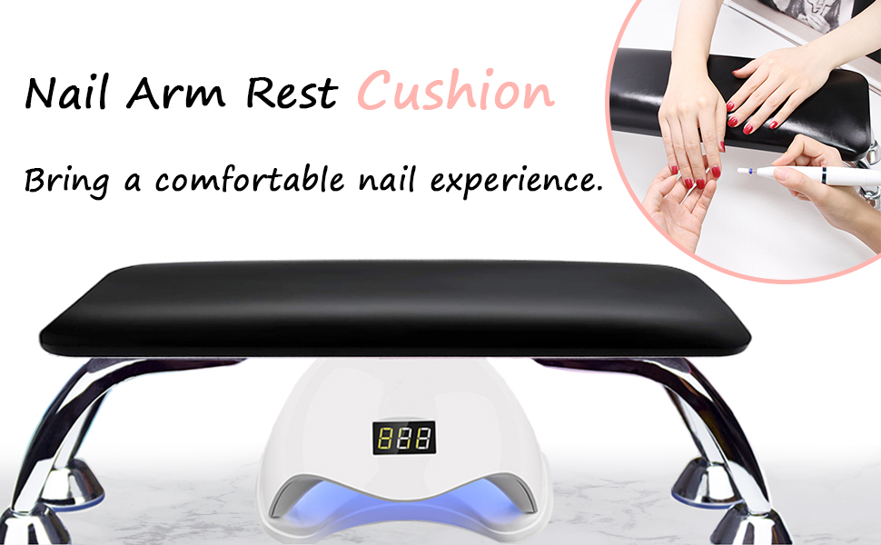 Arm Rest for Nails, Nail Hand Rest for Nails Tech
