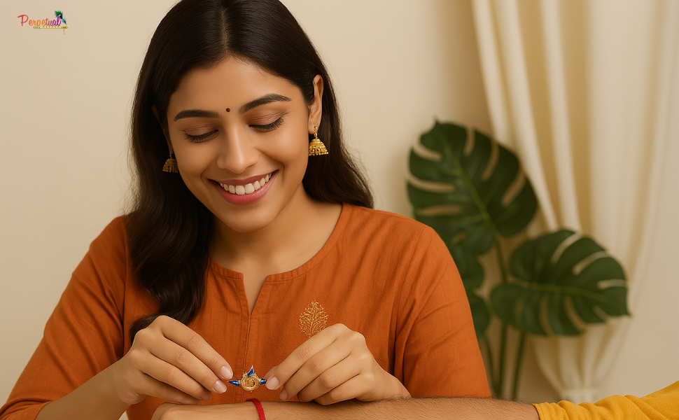 kids rakhi for brother rudraksh rakhi for brother phool rakhi box and lumba set raksha bandhan