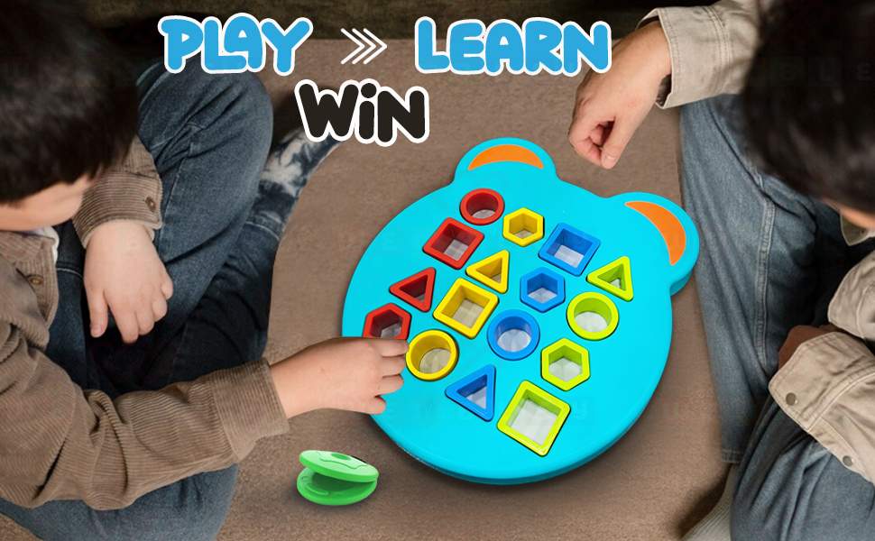 Wembley Shape Sorter Matching Board Game