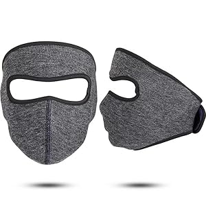 bike riding mask Helmet-compatible face mask Biker&#39;s breathable mask Motorcycle windproof mask