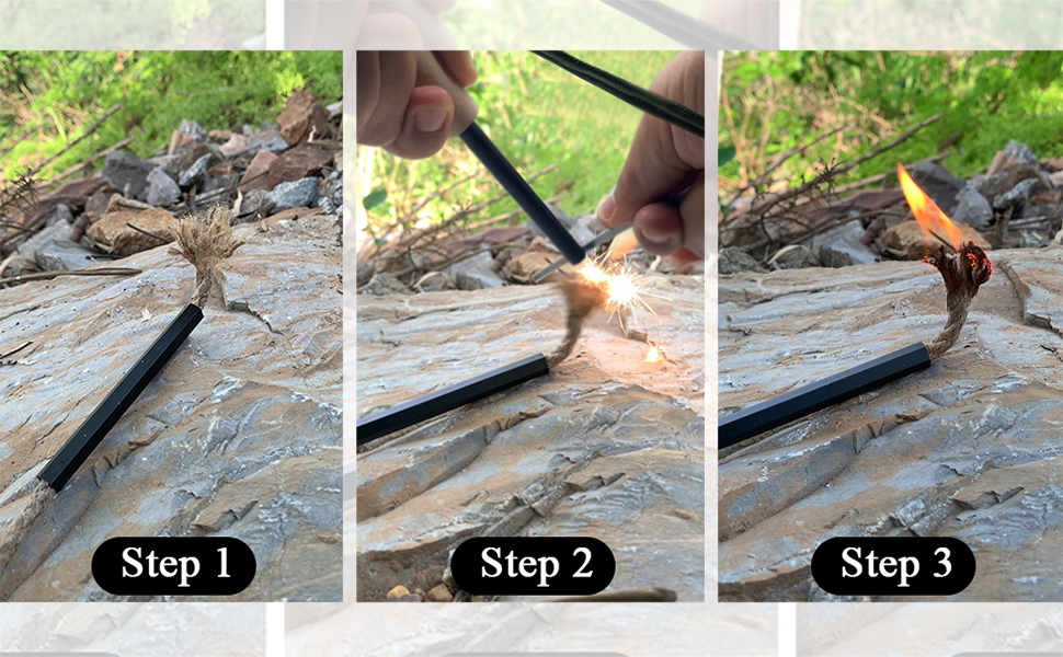 Fire Starter Survival Tool