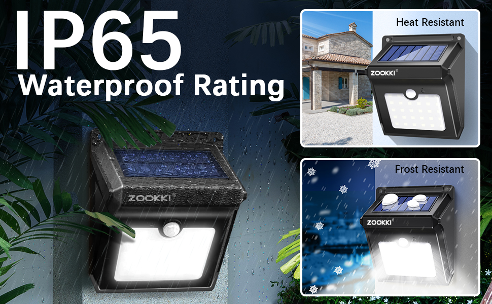 solar lights outdoor waterproof