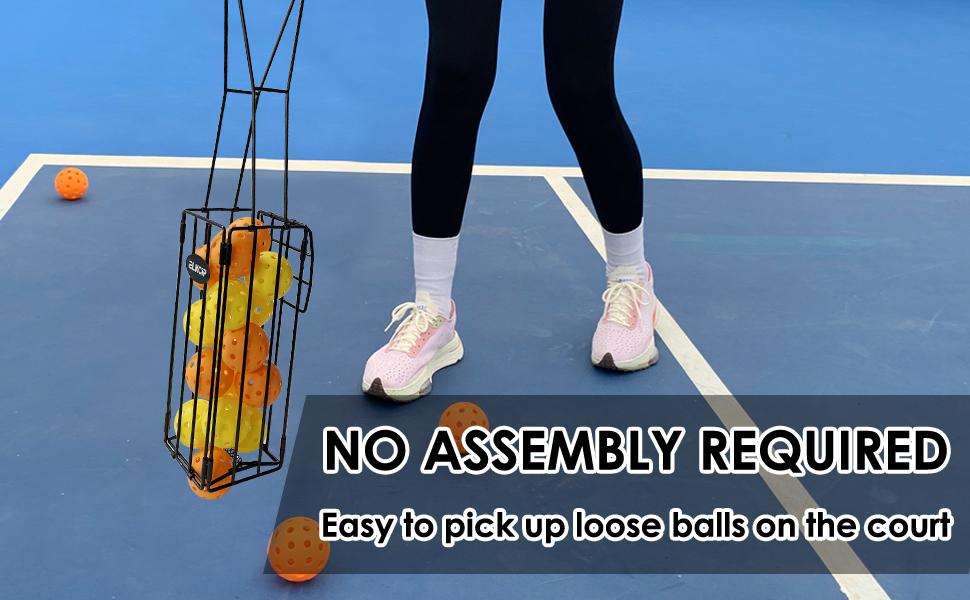 ELKCIP Portable Pickleball & Tennis Ball Collector