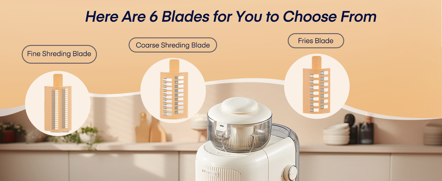 6 in 1 Multifunctional Electric Cheese Grater 2.1