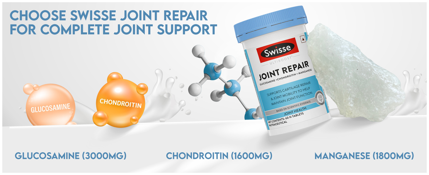 CHOOSE SWISSE JOINT REPAIR FOR COMPLETE JOINT SUPPORT