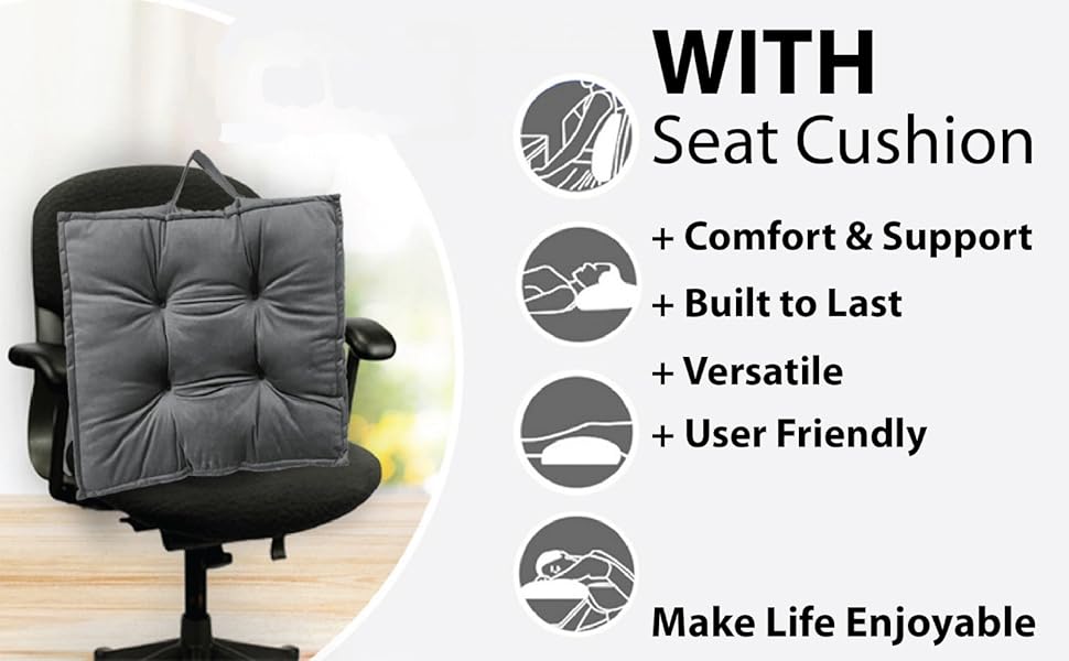 Lions Booster Cushions for Armchairs 45x45cm 10cm Thickness, Luxury