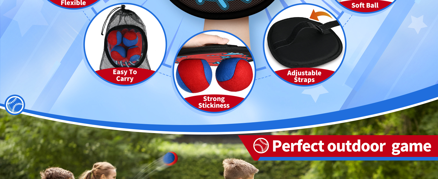 Velcro Ball and Catch Game,