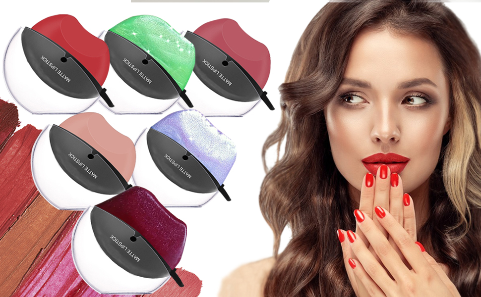 Color Changing Lipstick, Lazy Lipstick Waterproof Color