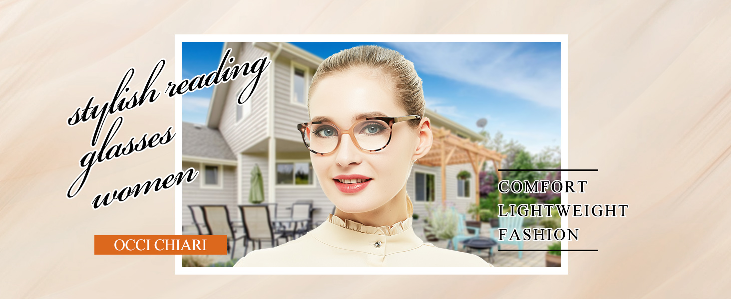 STYLISH READING GLASSES