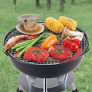 バーベキュー・調理用品 Samo BBQ アルミバーベキュー 6穴プレート 2枚組 - アウトドア