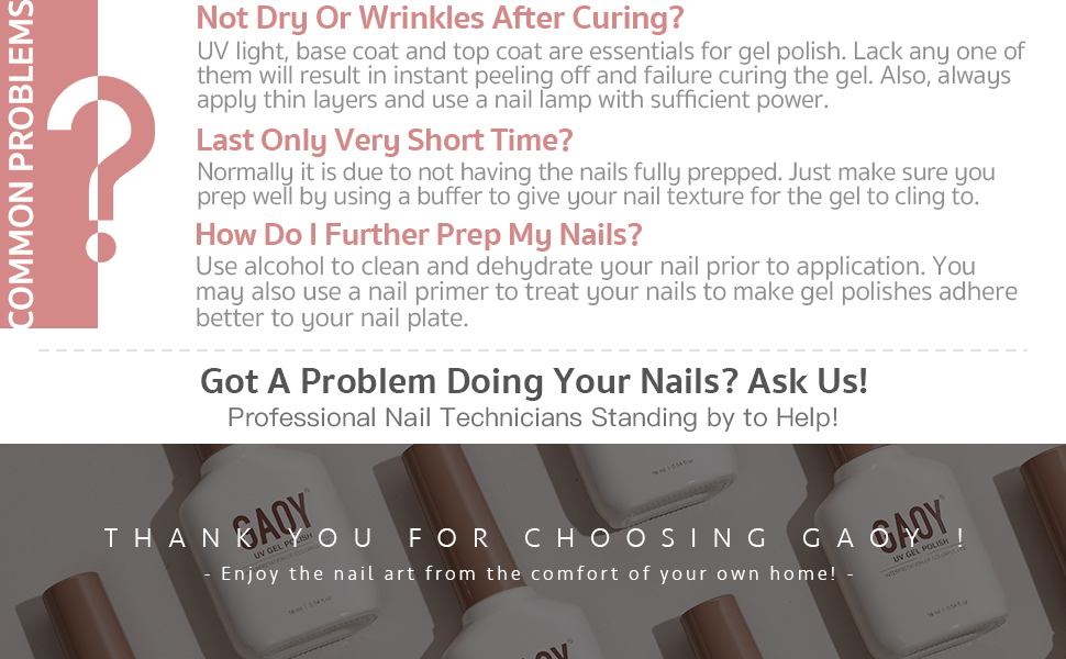 GAOY Ruby Red Gel Nail Polish, 16ml Soak Off UV Light Cure