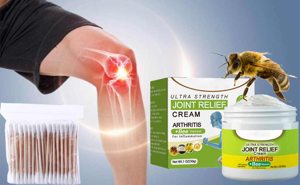 Bee Sting Joint and Bone Therapy Cream, Bee Sting Therapy