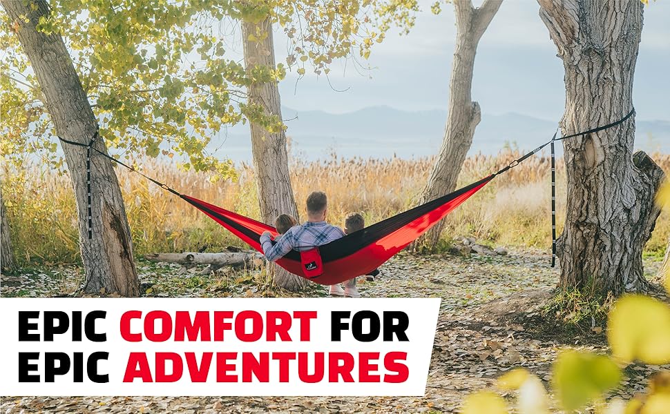 MalloMe Camping Hammock with Straps Hammocks Portable