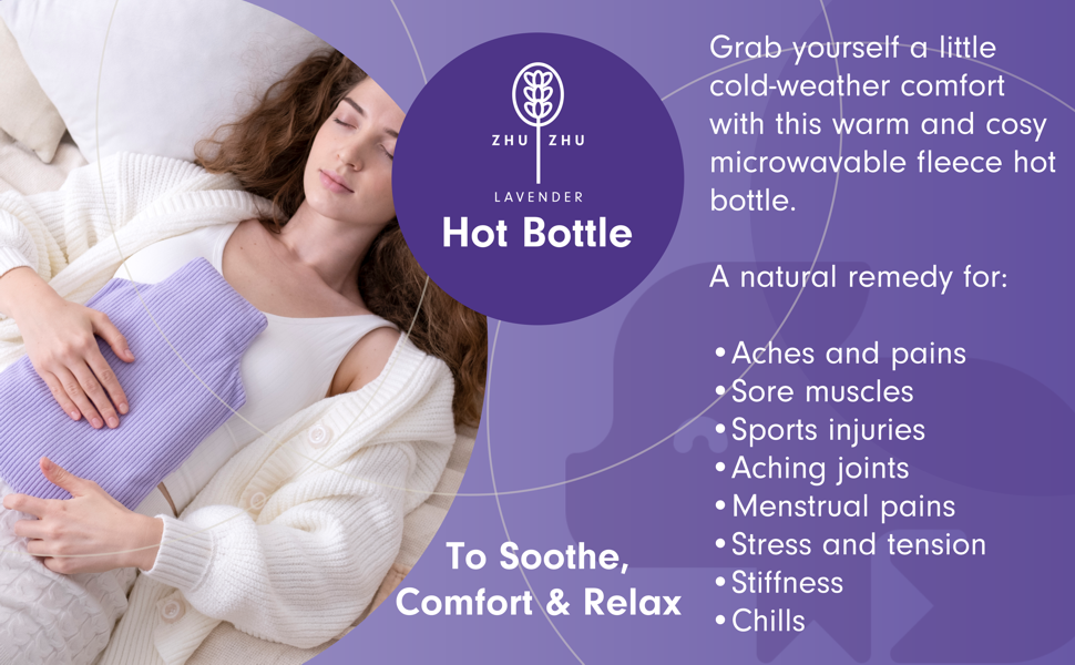To soothe comfort and relax. A natural remedy for aches and pains