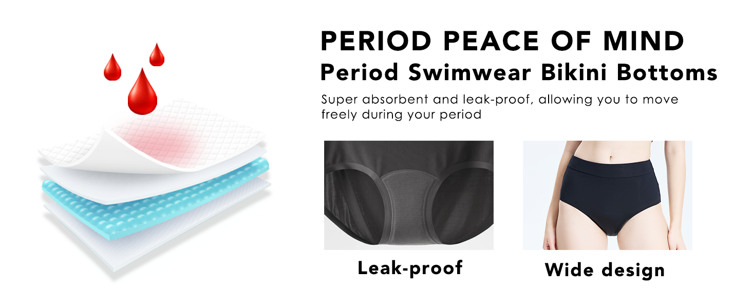 menstrual swim bottom