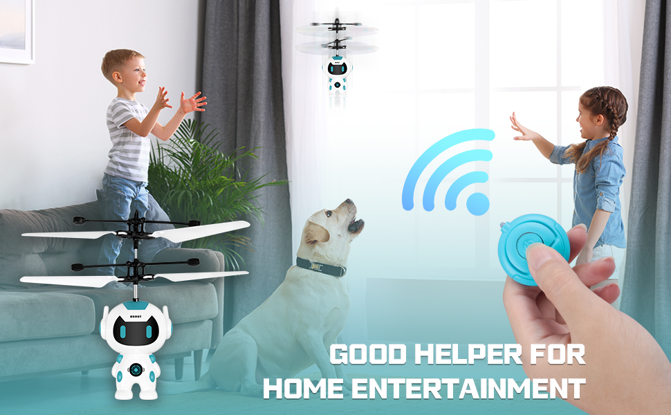 Flying Toy Infrared Induction Robot