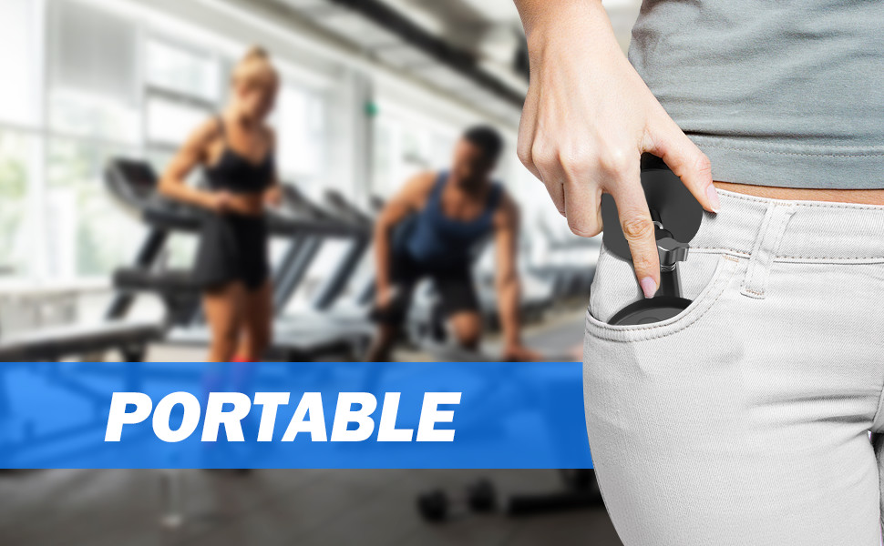 compact size gym phone holder